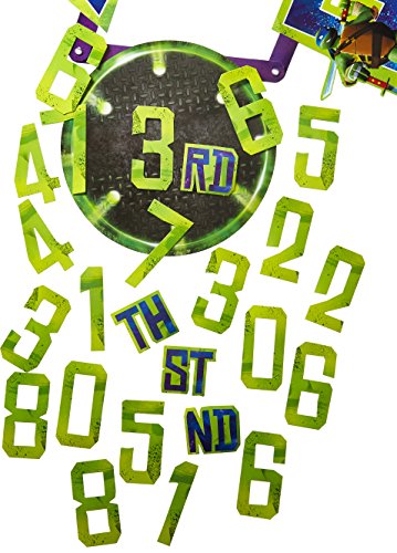 TMNT™ Jumbo Add-An-Age "Happy Birthday" Letter Banner