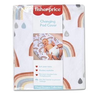 Fisher Price in The Clouds Collection Changing Pad Cover