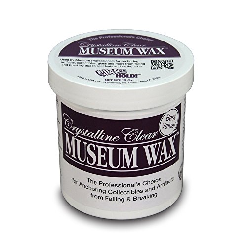 Quakehold! 13-Ounce Museum Wax, 1 Pack & 88111 Museum Putty Neutral 2.64 Oz.