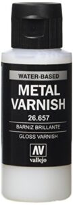 vallejo gloss varnish metal, 60ml