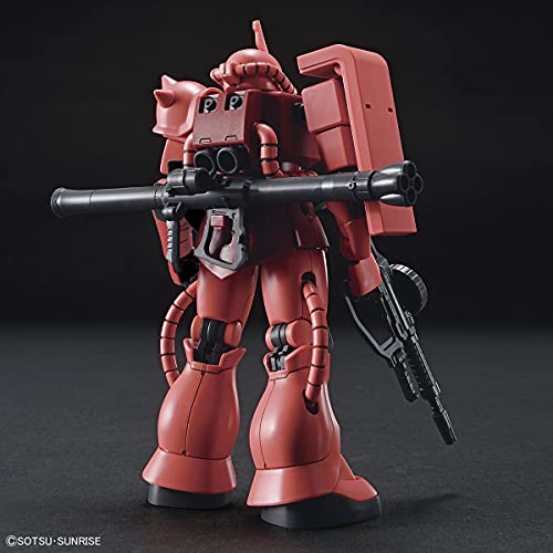 Bandai Hobby Mobile Suit Gundam #234 MS-06S Zaku II, Bandai Spirits HGUC 1/144, BAS5060453, Multi