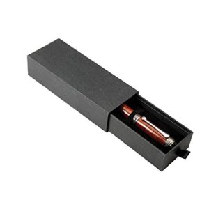 penn state industries pkbox9b deep pocket pen box with black felt interior (5pack)
