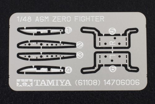 Tamiya 61108 1/48 Mitsubishi A6M3/3A (Zeke) Plastic Model Airplane Kit