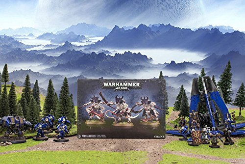 Warhammer 40,000 Tyranid Warriors with Prime upgrade