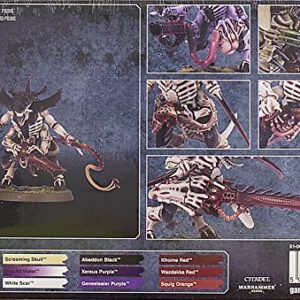 Warhammer 40,000 Tyranid Warriors with Prime upgrade