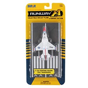 Daron Runway24 F-16 Thunderbird Die Case Plane