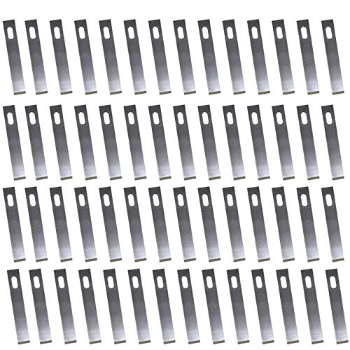 TIHOOD 100PCS #4 Replacement Hobby Blade/Steel Craft Knife Blades