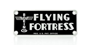reproduction boeing b-17 flying fortress instrument panel placard