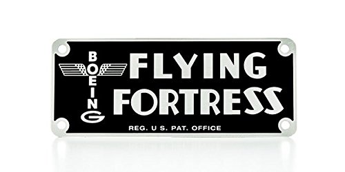 Reproduction Boeing B-17 Flying Fortress Instrument Panel Placard