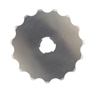 fiskars 193610-1001 perforating rotary replacement blade, 45 mm , gray