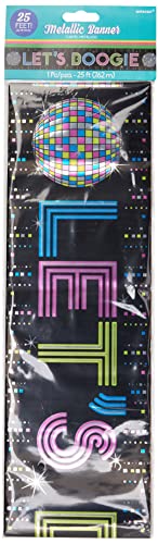 70's Foil Party Banner, 25'