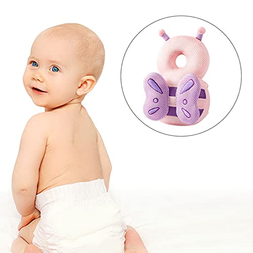 SYSUII Baby Head Protector for Baby Toddler Walker, Adjustable Baby Safety Pad Cushion Pillow Backpack Wear Baby Back Protection for Crawling and Walking for 4-24 Months Boys Girls