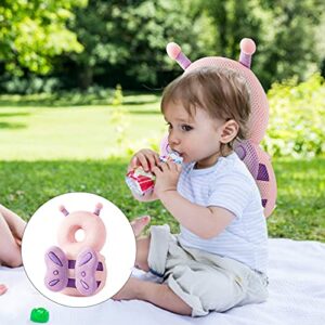 SYSUII Baby Head Protector for Baby Toddler Walker, Adjustable Baby Safety Pad Cushion Pillow Backpack Wear Baby Back Protection for Crawling and Walking for 4-24 Months Boys Girls