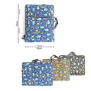 Art Portfolio Case Art Portfolio Backpack For Kids Artist Art Supplies Storage Tote Bag Art Carrying Bag A3 8K Carrier Bag