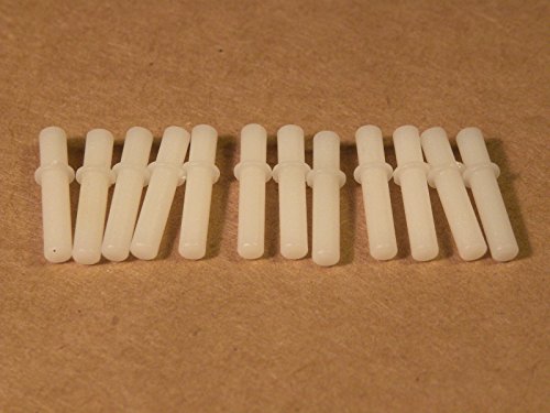 Fiber O Gauge Insulating Track Pins for Lionel Trains Tubular Track ,#G14E6GE4R-GE 4-TEW6W221181