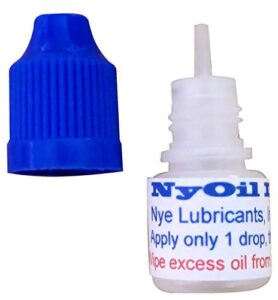 nyoil ii thin film oil lubricant for use on pine derby car axles – proven friction reducer to make car faster