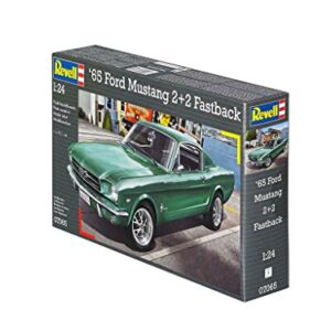 Revell Germany 1965 Ford Mustang 2+2 Fastback Plastic Model Kit (1/25 Scale)