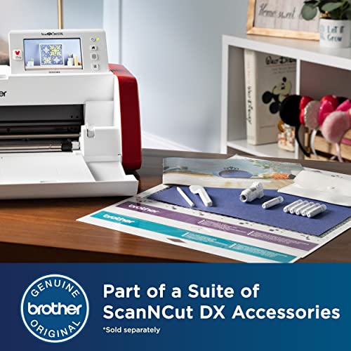 Brother ScanNCut DX Mat CADXMATS24, 12" x 24" Scanning Mat, Non-Tack to Convert Materials into Custom Designs