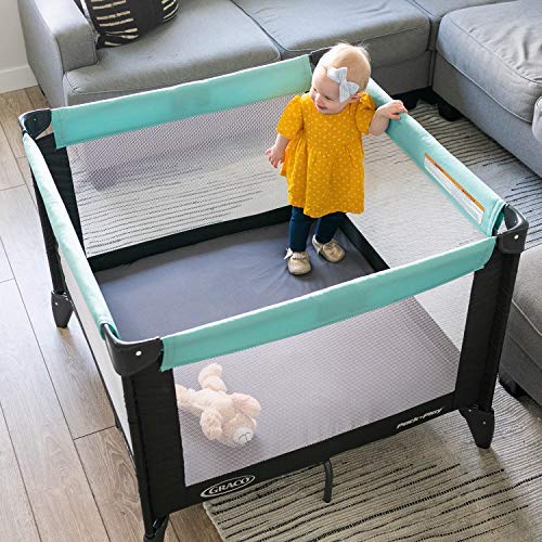 SheetWorld Fitted 100% Cotton Jersey Pack N Play Sheet Fits Graco Square Play Yard 36 x 36, Silver Grey, Made in USA