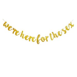 we’re here for the sex banner, gender reveal party supplies, baby shower party decorations