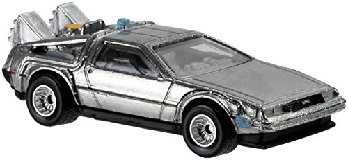 Hot Wheels Retro Entertainment Diecast Back To The Future Time Machine Vehicle