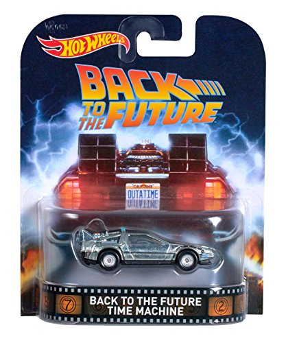 Hot Wheels Retro Entertainment Diecast Back To The Future Time Machine Vehicle