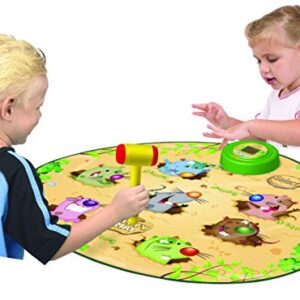 Constructive Playthings CP Toys Smack the Moles - Playmat with Hammer Classic Game of Endless Fun