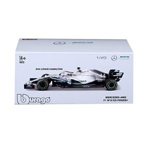 Bburago B18-38049H 1:43 F1 Mercedes AMG Petronas W10 EQ Power+ with HEMLET Hamilton