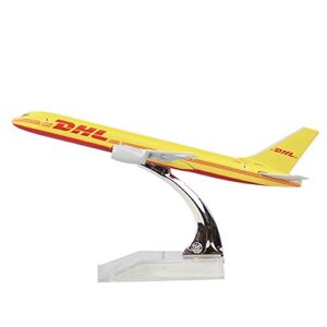 24-hours dhl sinotrans b757-200 single airplane models metal die-cast 1:400