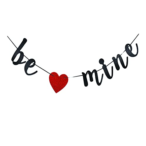 Be Mine Banner -Valentine's Day Decorations , Valentines Photo Props , Valentines Decor