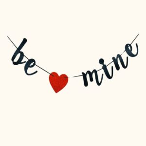 Be Mine Banner -Valentine's Day Decorations , Valentines Photo Props , Valentines Decor