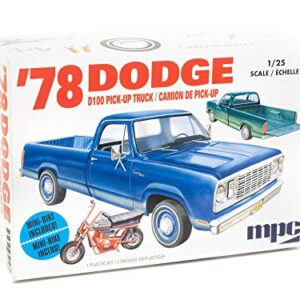 MPC 1978 Dodge D100 Custom Pickup 1:25 Scale Model Kit