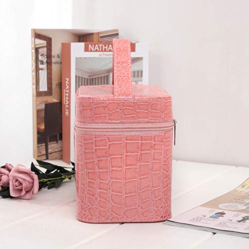 84 Slots Diamond Storage Box Diamond Embroidery Rhinestones Painting Accessory Jewelry Beads Organizer Carry Case Zipper Design