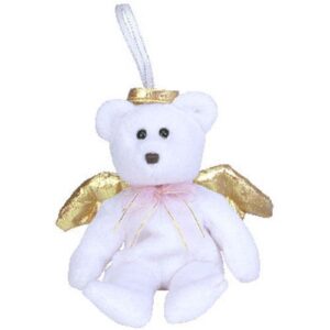ty jingle beanie baby – halo 2 the angel bear (5.5 inch) – mwmts holiday toy ^g#fbhre-h4 8rdsf-tg1380789