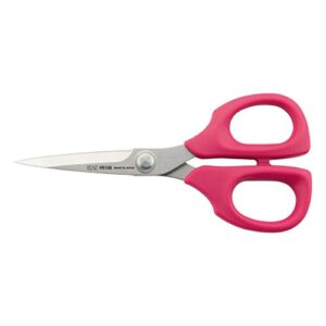 kai v5135p v5000 edition multi-purpose scissors with protective cap 13.5 cm pink
