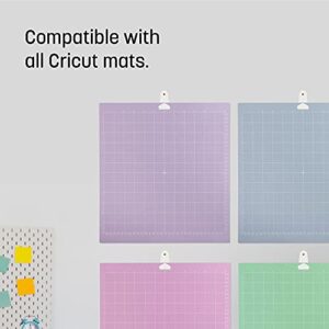 [10 pack] Impresa Mat Hangers for Cricut Cutting Mats to Organizes - Easy To Install Standard Grip Cutting Mat Hangars - Durable Impresa Holder for Cricut Mat Holder - Mat Hook - Mat Storage