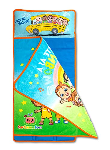 Cocomelon Toddler Nap Mat Cute as a Rainbow with JJ and Friends