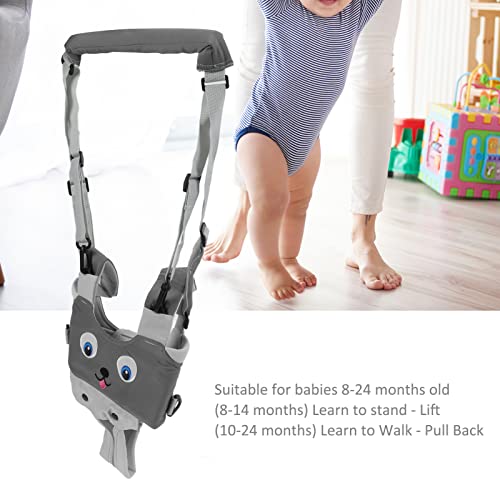 Jiawu Baby Walking Harness, Baby Walker, Handheld Kids Toddler Walking Harness Helper Assistant Protective Belt, Adjustable Standing Up Walking Learning Helper for Toddler 8 to 24 Month Old(#1)