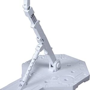 Bandai Hobby - White Action Base1 Display Stand 1/100 (Box/10)