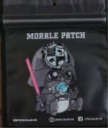 baby vader embroidery morale patch