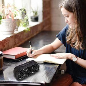 Large pencil case,Spiders on Webs Black pencil bag stationery bag portable large storage bag pencil box pencil holder