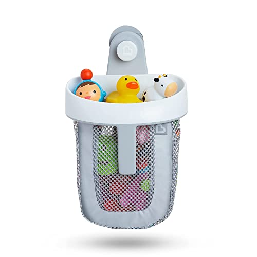 Munchkin® Super Scoop™ Hanging Bath Toy Storage with Quick Drying Mesh, Grey