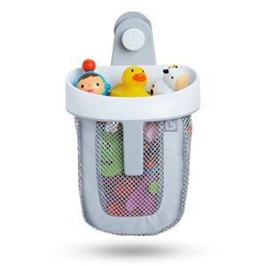 Munchkin® Super Scoop™ Hanging Bath Toy Storage with Quick Drying Mesh, Grey