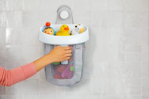 Munchkin® Super Scoop™ Hanging Bath Toy Storage with Quick Drying Mesh, Grey