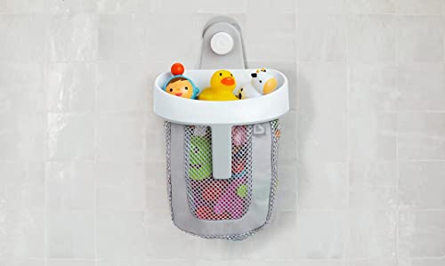 Munchkin® Super Scoop™ Hanging Bath Toy Storage with Quick Drying Mesh, Grey