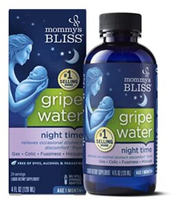 mommy’s bliss – gripe water night time – 4 fl oz bottle