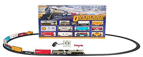 Bachmann Trains - Overland Limited Ready To Run Electric Train Set - HO Scale