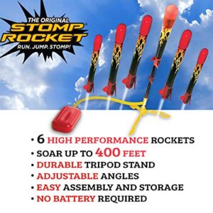 Stomp Rocket Extreme Rocket (Super High Performance), 6 Rockets [Packaging May Vary]