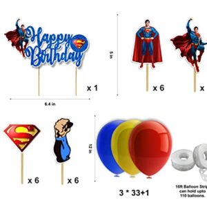 Seyal® - S man Theme Birthday Party Supplies