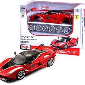 Maisto 1: 24 Assembly Line Ferrari FXX-K Red